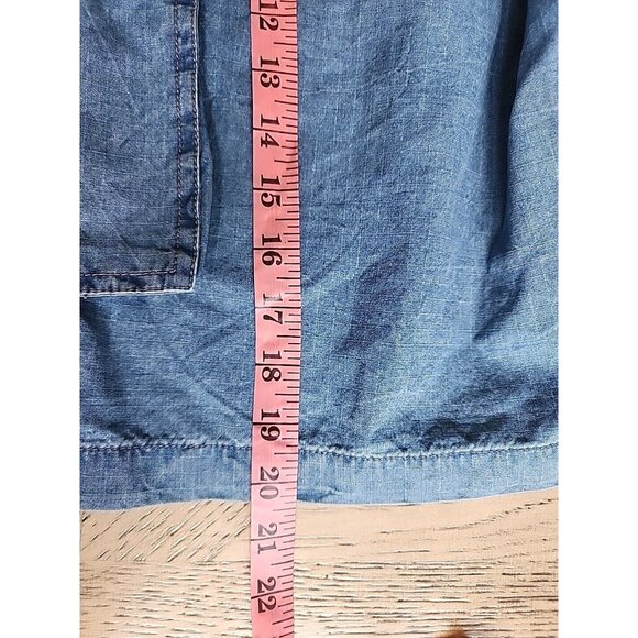 Polo Ralph Lauren Shorts Denim Jean Shorts Size Boys 20 Mens 32 Cargo Vintage - Picture 7 of 7